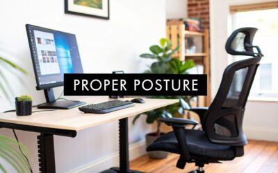 How to Sit Properly at Desk: Tips for Lasting Comfort